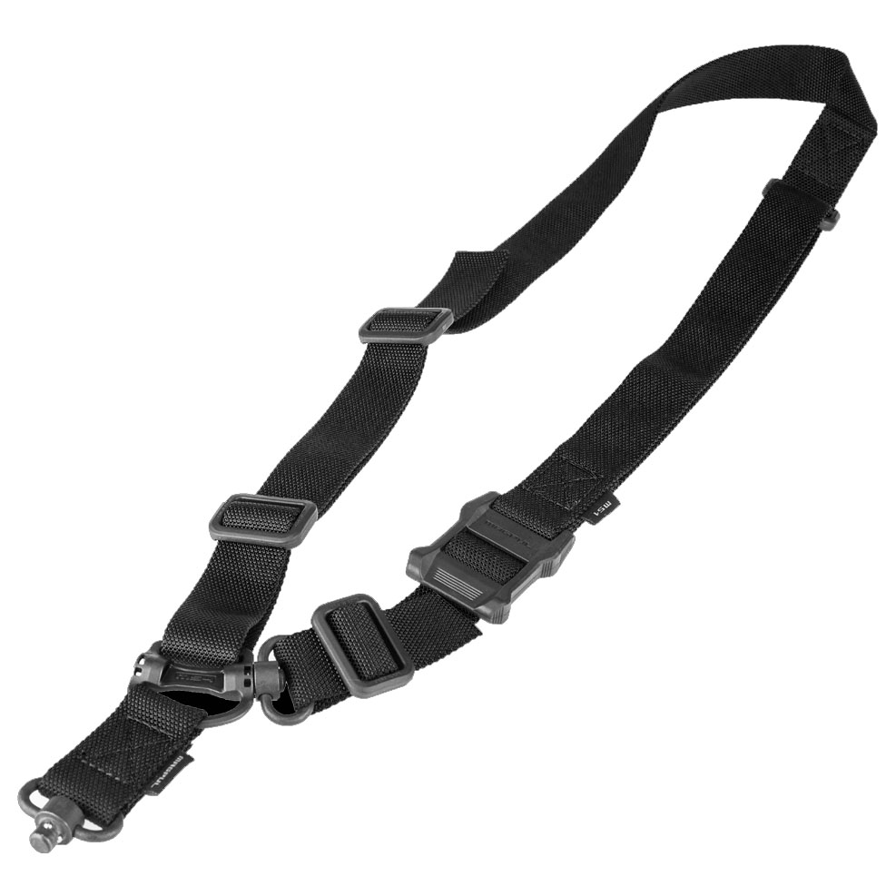 MS4 Dual QD Sling Gen.2: Kameragurt mit Schnellwechsel-Anschluss Schwarz - MagPul Gurt - Farben: Schwarz