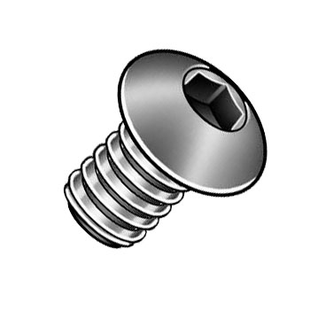 3/8" UNC-Foto-Gewinde-Schraube Rundkopf 1/2" - Länge in Zoll: 1/2"