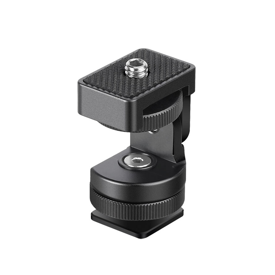 Leofoto FA-06 flash shoe adapter with swivel and tilt function