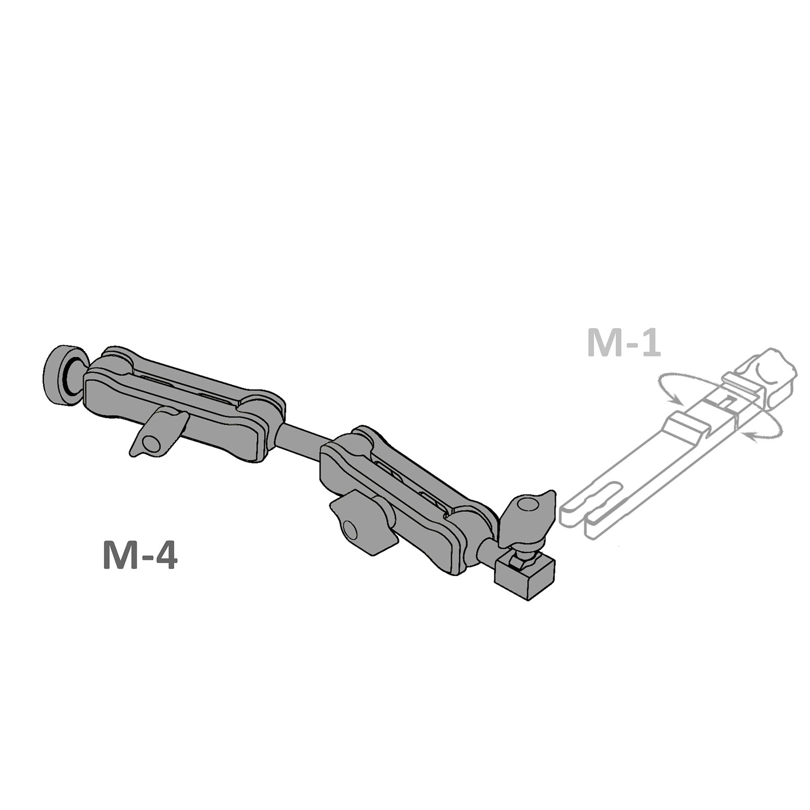 Wimberley Modul 4: M-4 Makro-Arm