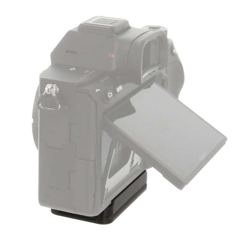 Kirk PZ-17 universal camera plate with QD mount