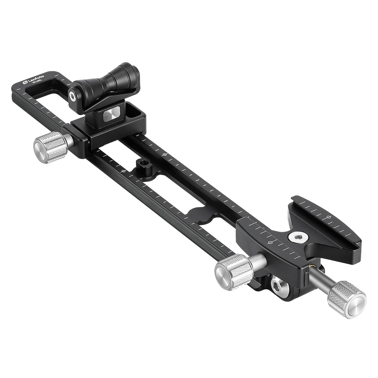 Leofoto VR-150L dual-pivot telephoto rail with quick-release clamp (271 mm long)