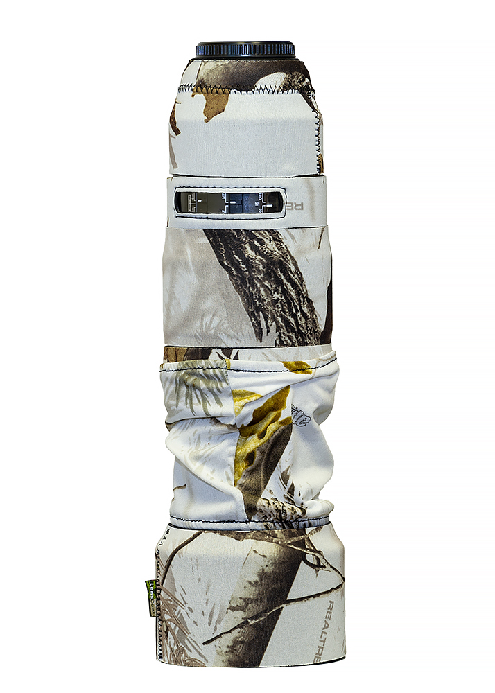 LensCoat Objektivschutz für Olympus 100-400 mm f/5.0‑6.3 IS M.Zuiko digital ED Realtree AP Snow - Farbe:  Realtree AP Snow LensCoat