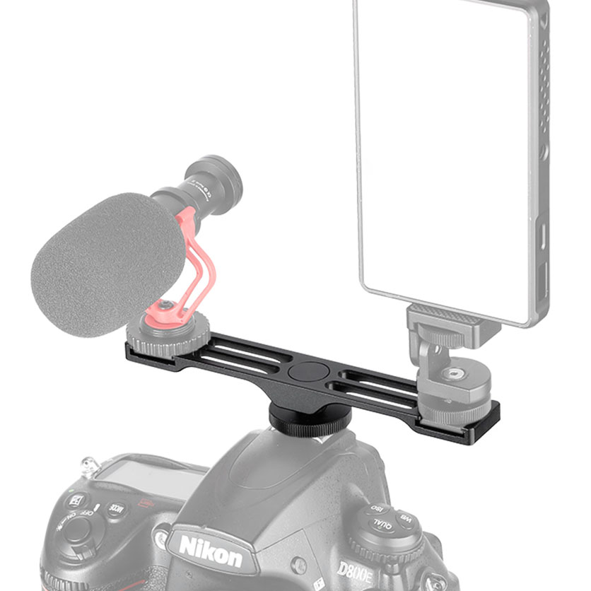 Adaptador de zapata fría Leofoto FA-08 2 en 1