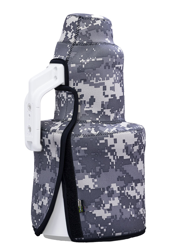 LensCoat TravelCoat für Canon EF 400 mm f/2.8 L IS III mit Sonnenblende - Farbe:  Digital Camo LensCoat