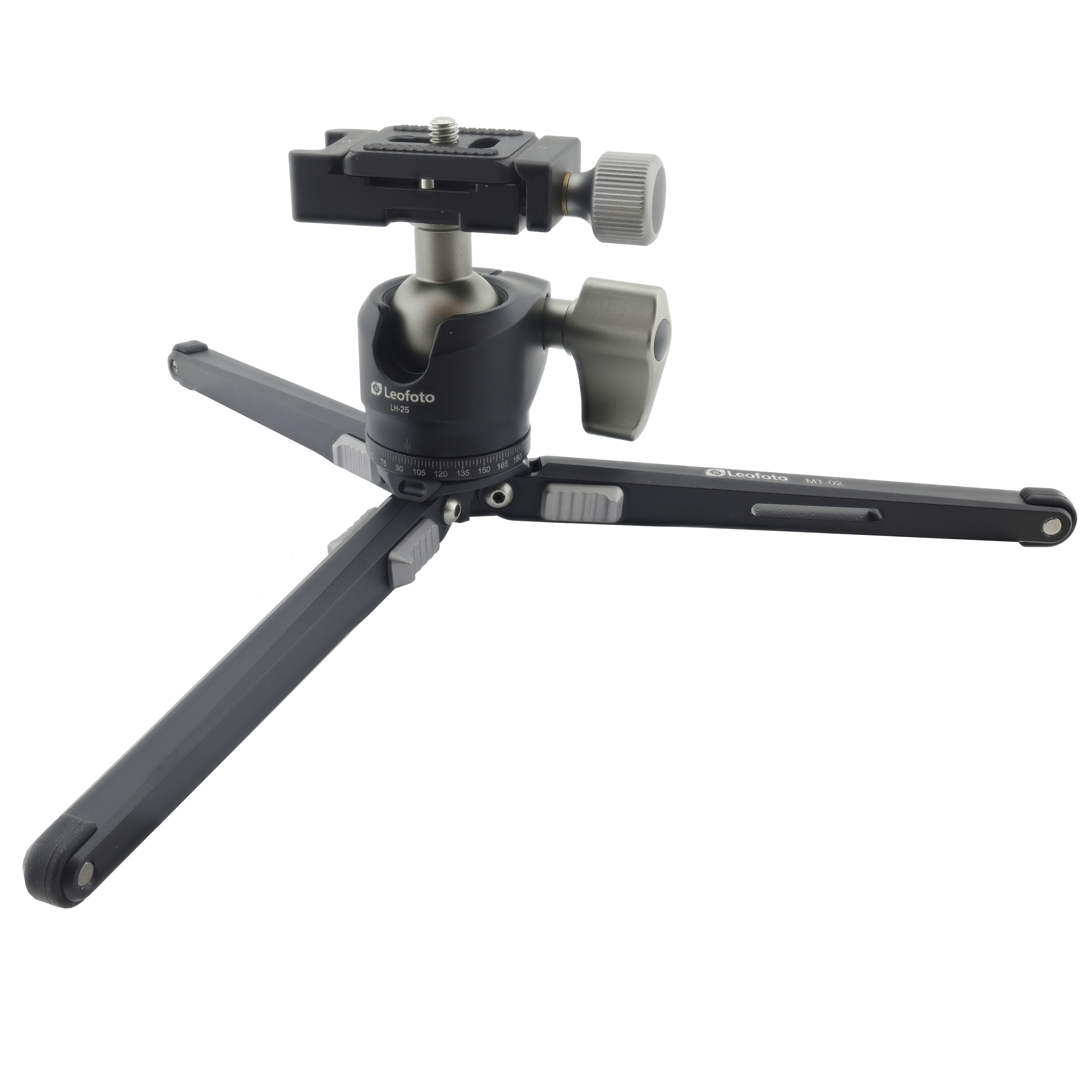 Leofoto MT-02+LH-25 mini tripod with LH-25 ball head