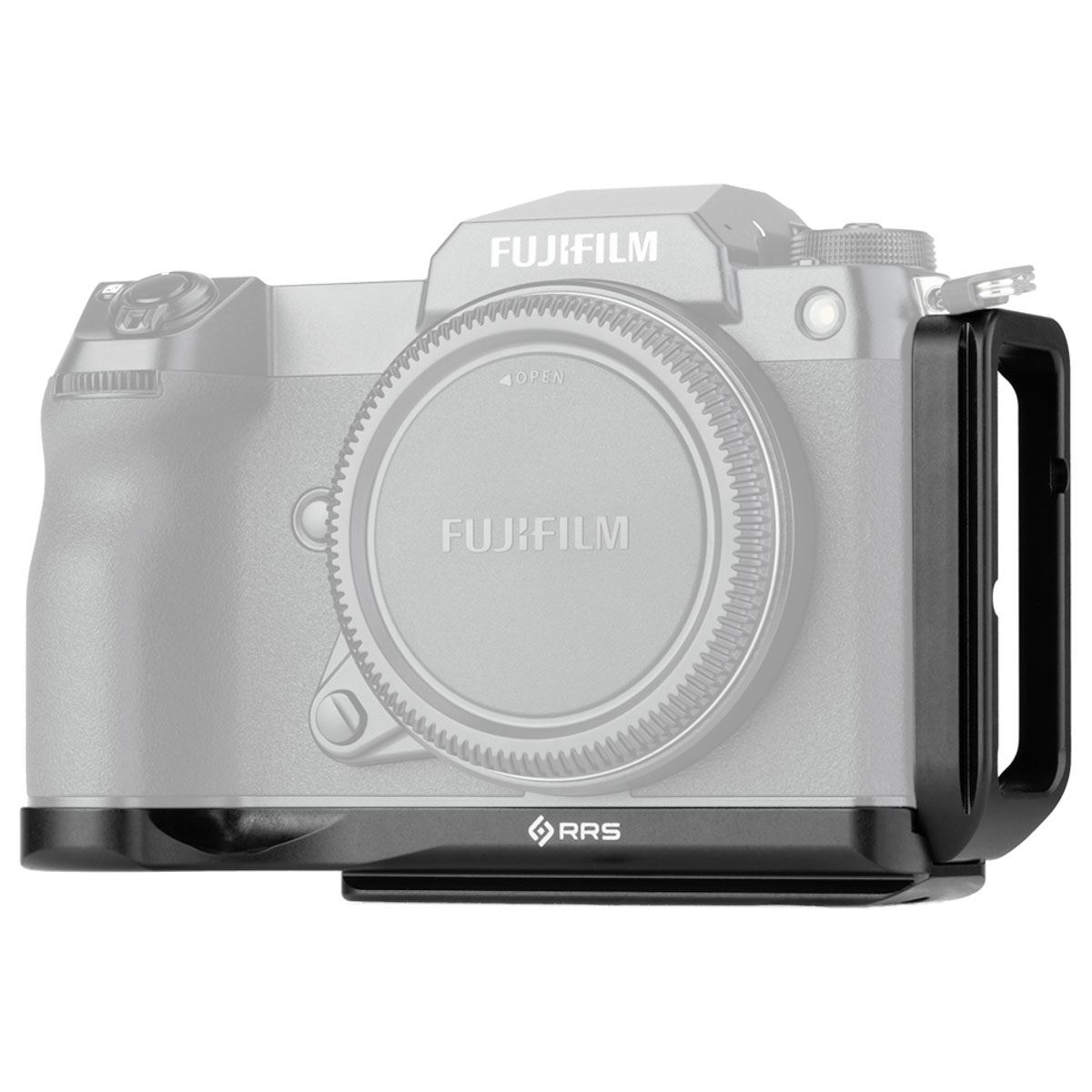 Really Right Stuff BGFX100S-LS: staffa a L per FUJIFILM GFX 100S e GFX 50S II
