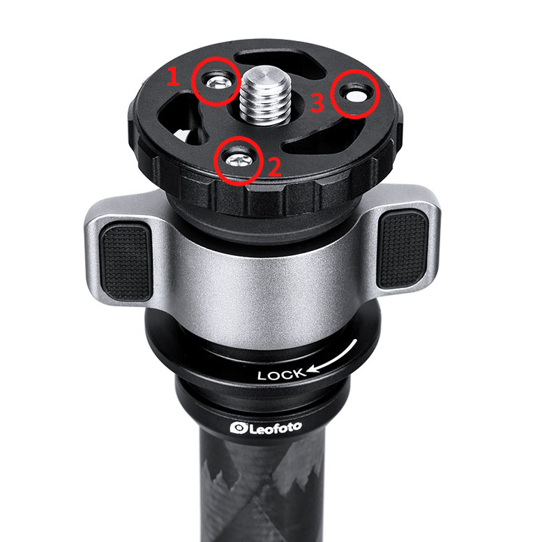 Trípode de carbono Leofoto LQ-365C + rótula de bola LH-47 - Serie Mr. Q