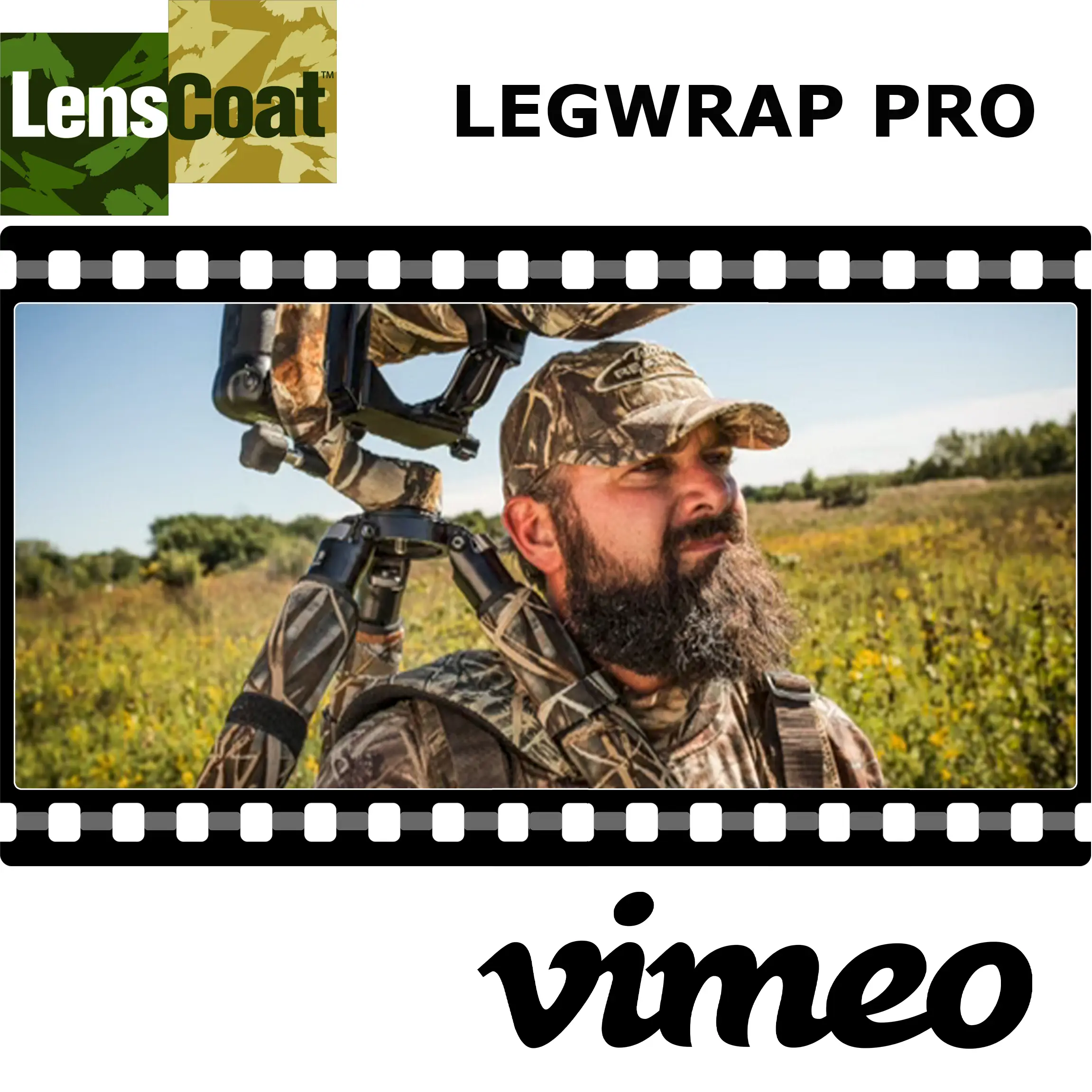 LensCoat LEGWRAP PRO 518 Neopren-Stativbeinpolster 3er Set Realtree Max5 - Farbe:  Realtree Max5 LensCoat