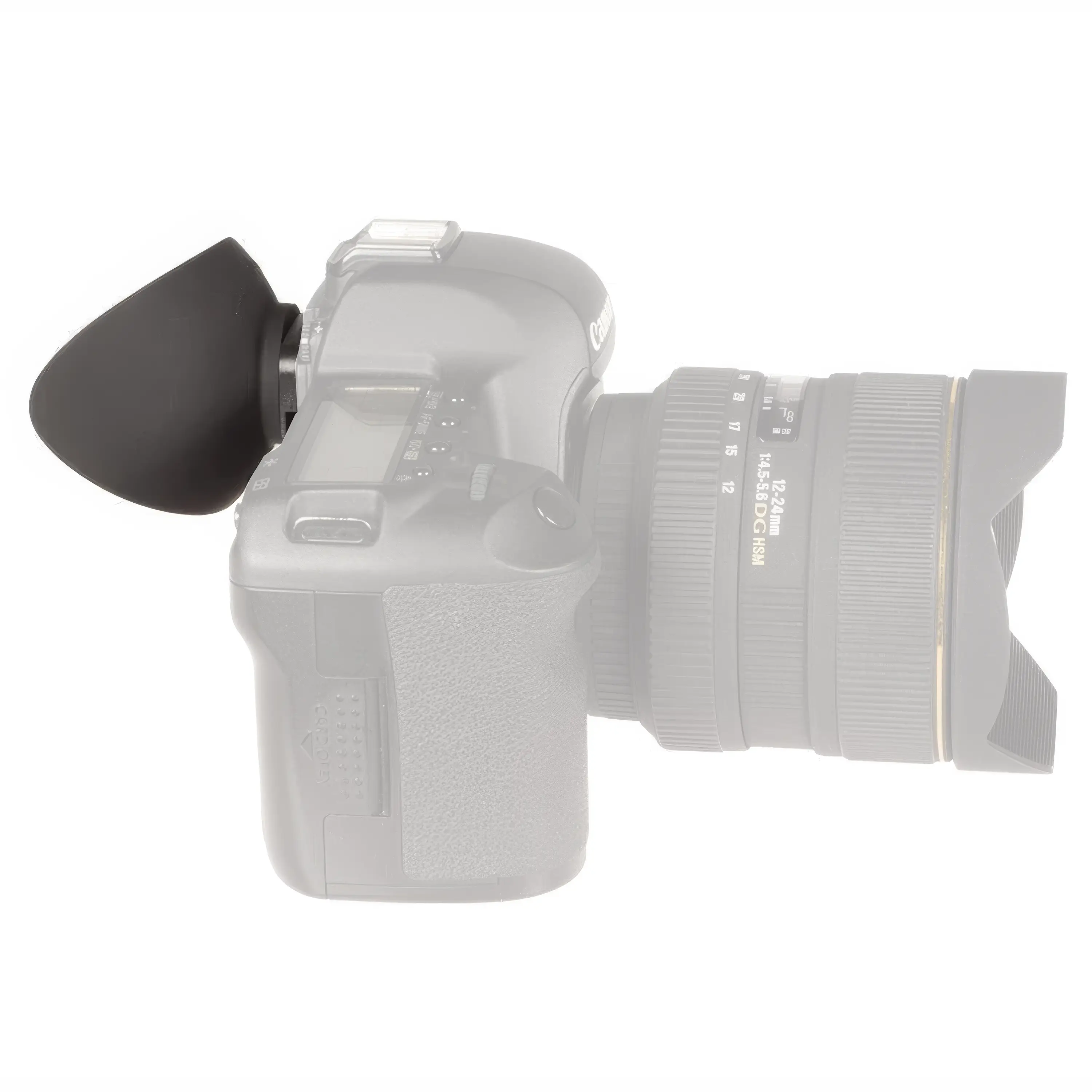 Hoodman Augenmuschel für Canon Kameras mit 18 mm Okular (lang) Ausführung für Brillenträger - HoodEye Augenmuschel: Ausführung für Brillenträger