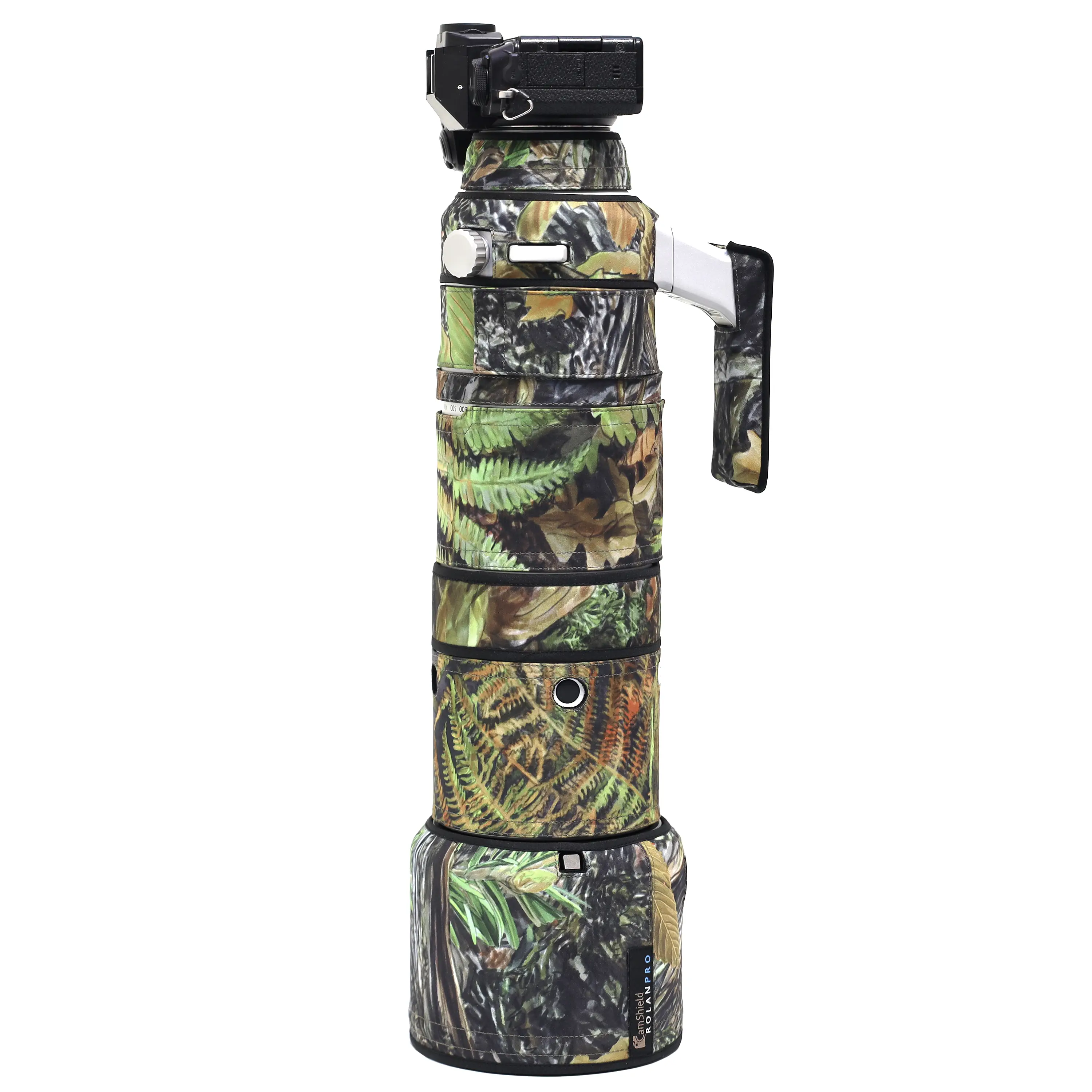 ROLANPRO Protección de lente para Fuji XF 150-600mm f/5.6-8 R LM OIS WR Camuflaje & Waterproof
