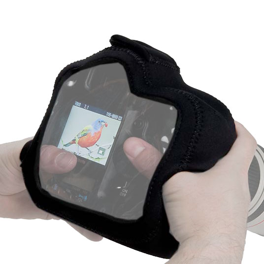 LensCoat Kameraschutz BodyGuard Pro CB (Clear Back) - Farbe:  Schwarz LensCoat