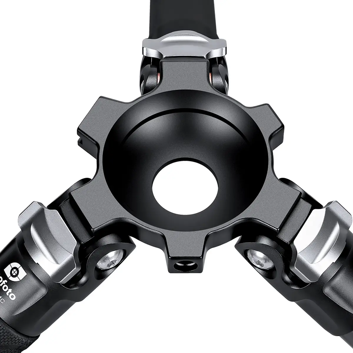 Leofoto LVM-324C Manba treppiede in carbonio con livellamento integrato + testa fluida BV-10