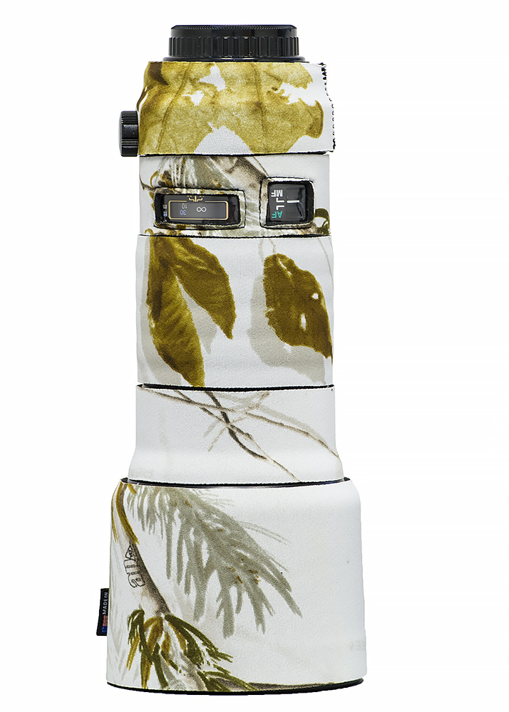 LensCoat Objektivschutz für Pentax SMC 300mm f/4 DA SDM - Farbe:  Realtree AP Snow LensCoat