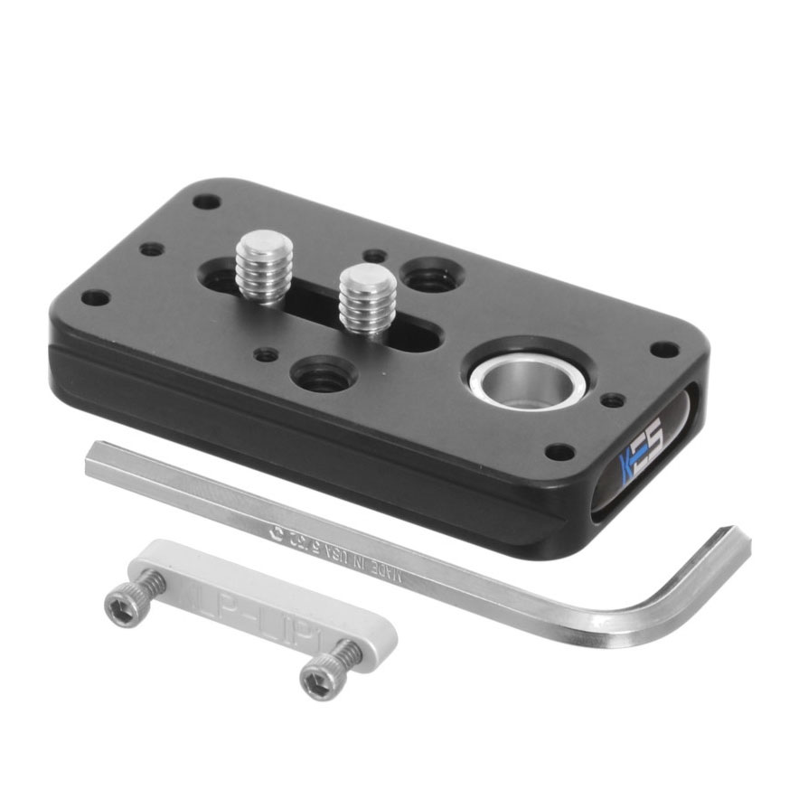 Kirk KLP-260-2NL Universal-Objektivplatte (66 mm) mit QD-Aufnahme & 2 Schrauben
