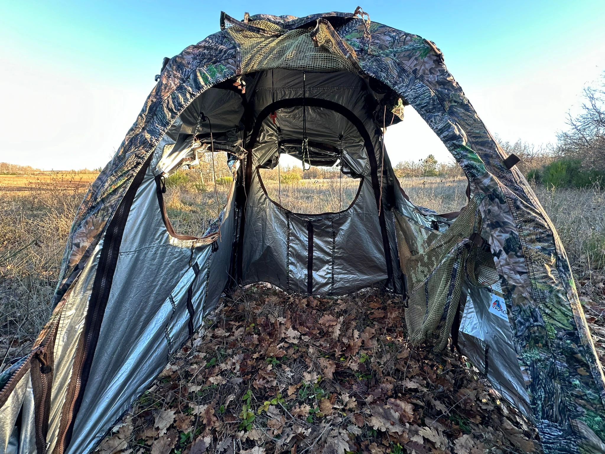 Tragopan V7 Tarnzelt mit  3 Türen