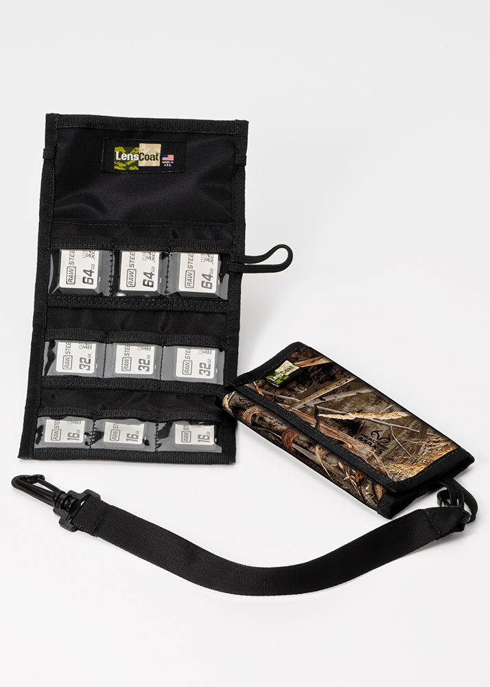 LensCoat MWSD9 memory card pouch for SD cards Realtree Max5 - LensCoat Color/Pattern:  Realtree Max5 LensCoat