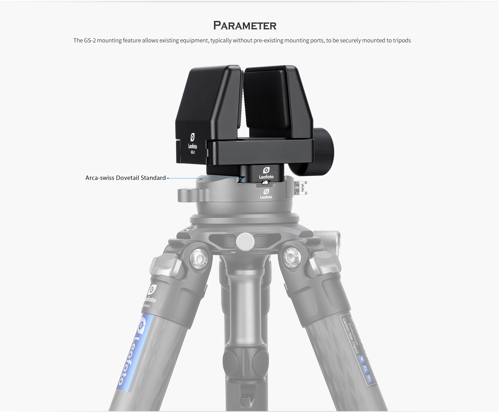 Leofoto GS-2 Universal-Klemmhalter