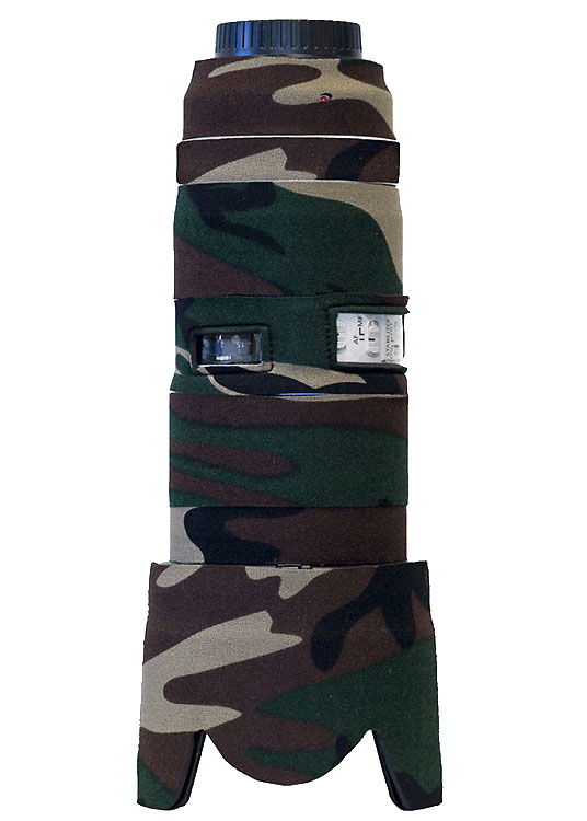 LensCoat Objektivschutz für Canon EF 70-200mm f/2,8 L IS II & III USM - Farbe:  Forest Green Camo LensCoat