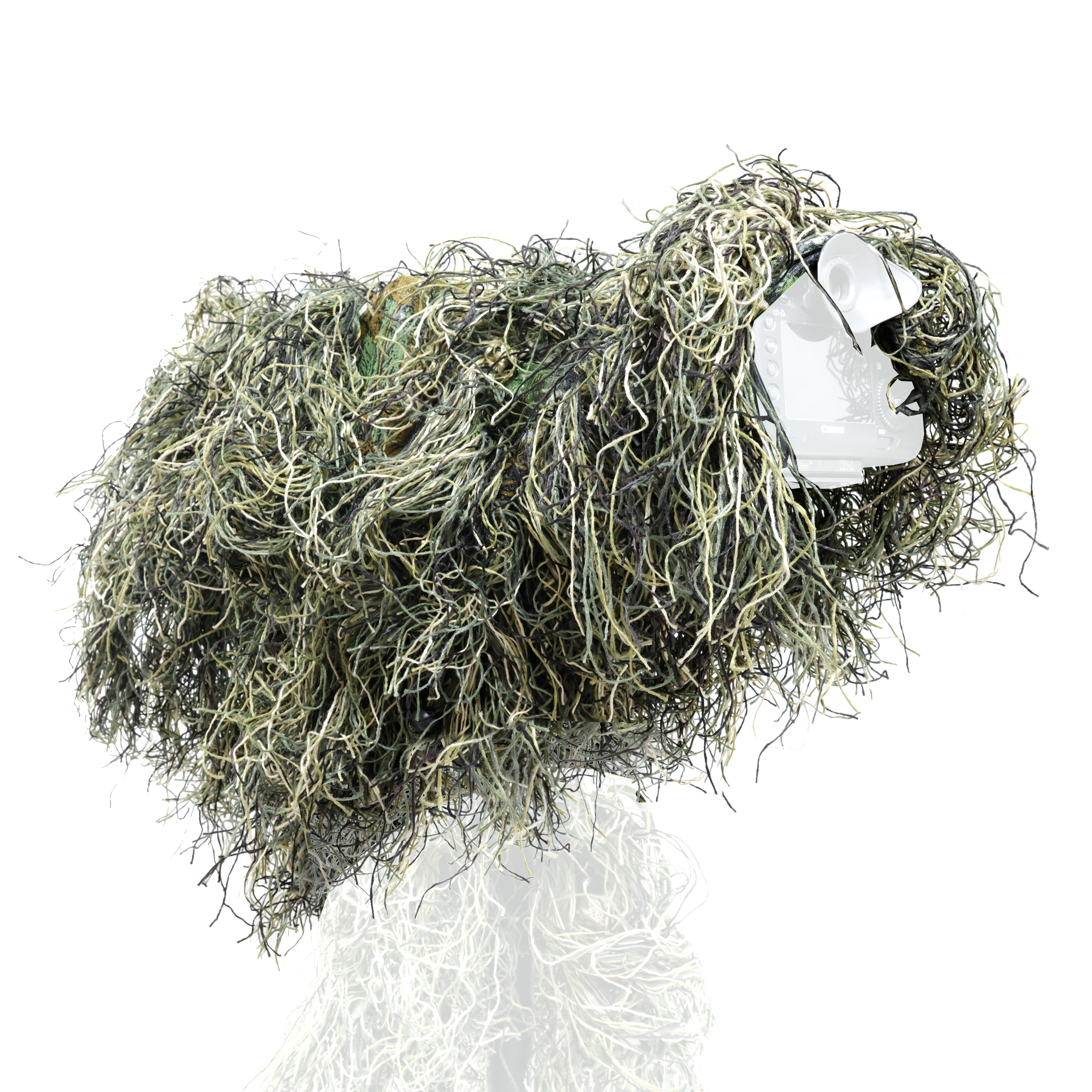 Tragopan Ghillie Khaki XL-Sleeve - Tarnung für Kamera-Tele-Objektiv-Kombination