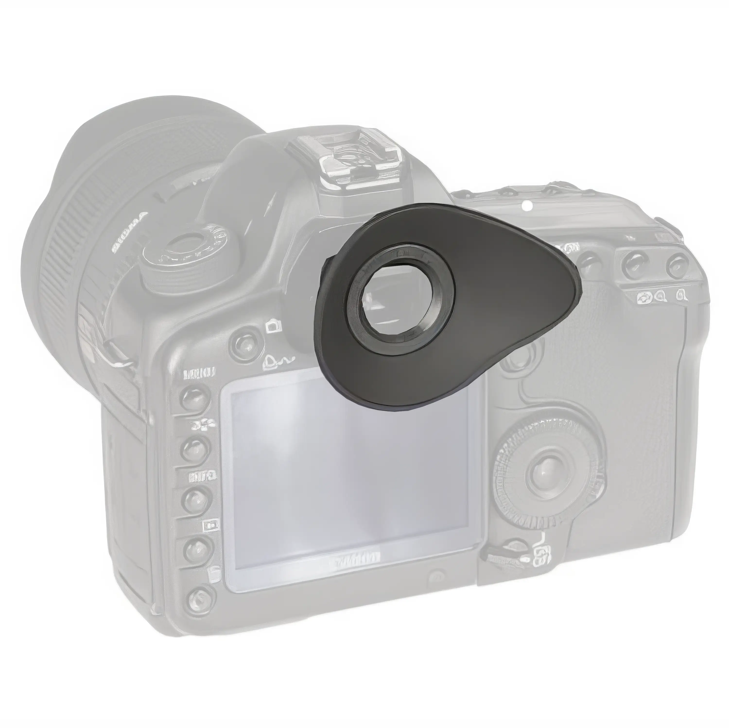 Hoodman Augenmuschel für Canon Kameras mit 18 mm Okular (lang) Standardausführung - HoodEye Augenmuschel: Standardausführung