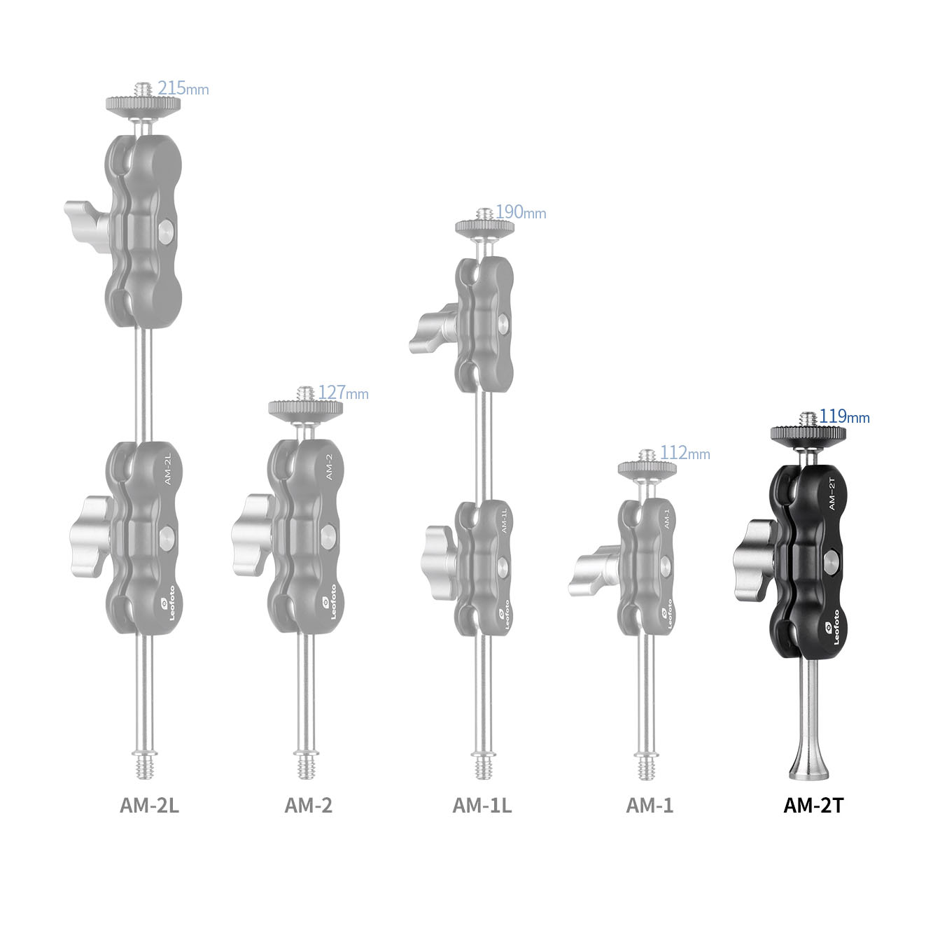 Leofoto AM-2T Magic Arm