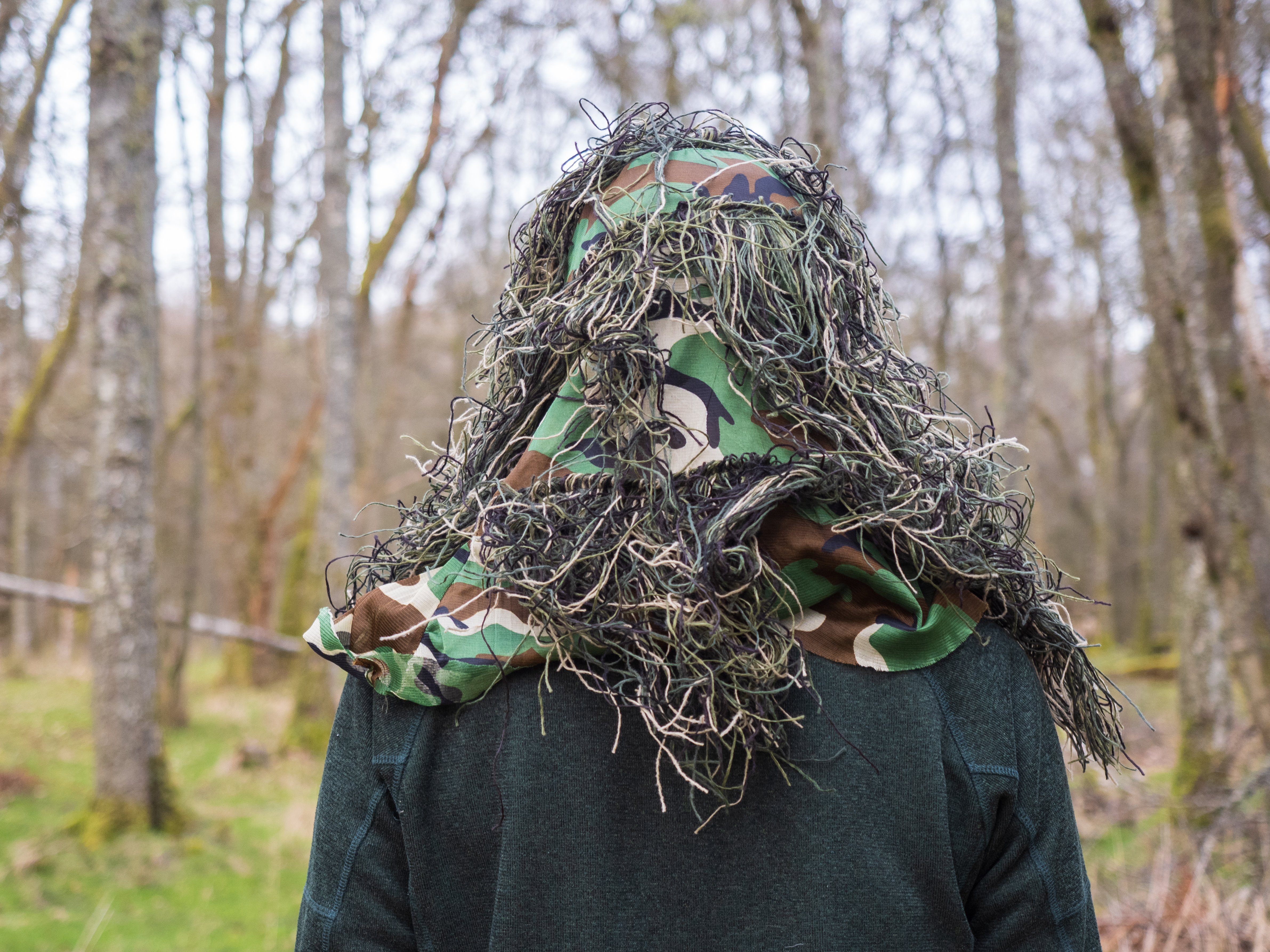 Tragopan Ghillie Gesichtsmaske