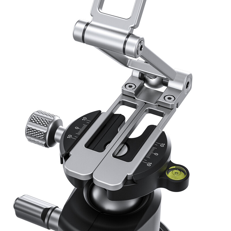 Leofoto PS-5 supporto magnetico per smartphone (compatibile Arca) argento - Leofoto Ausführung: Silver