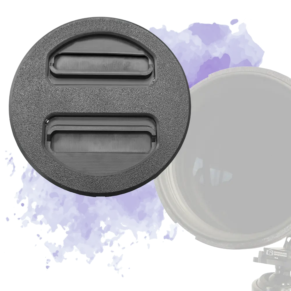 SnapOn Frontdeckel für Teleobjektive