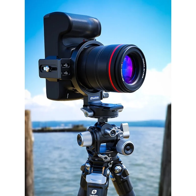 Leofoto UL-03 Black Universal L-Bracket incl. clamp