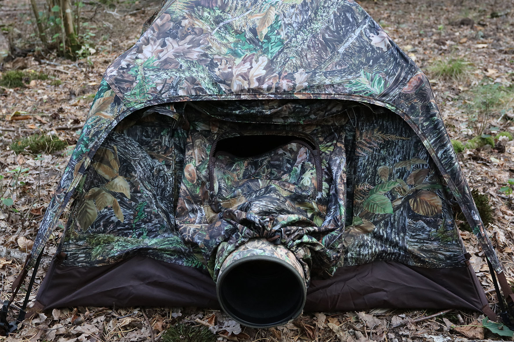 Tragopan HOKKI V3 Liegezelt für Bodennahe Fotografie