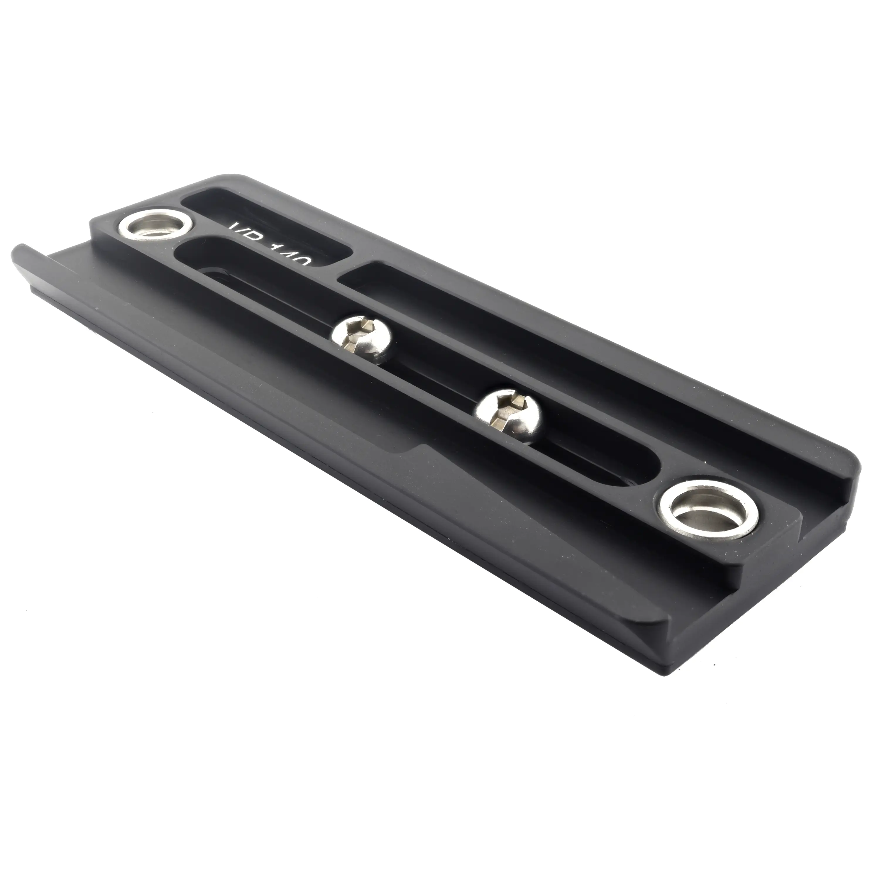 Modularer Objektiv-Ersatzfuß (Flach) CaNiS-S 140 für Nikon-Canon-Sony-Sigma-Objektive - Videoplatte VP-140 (140 mm) 2 x QD - Objektiv-Platte: Videoplatte VP-140 (140 mm) 2 x QD | Objektiv-Sockel: Canon / Nikon / Sony / Sigma (flach)