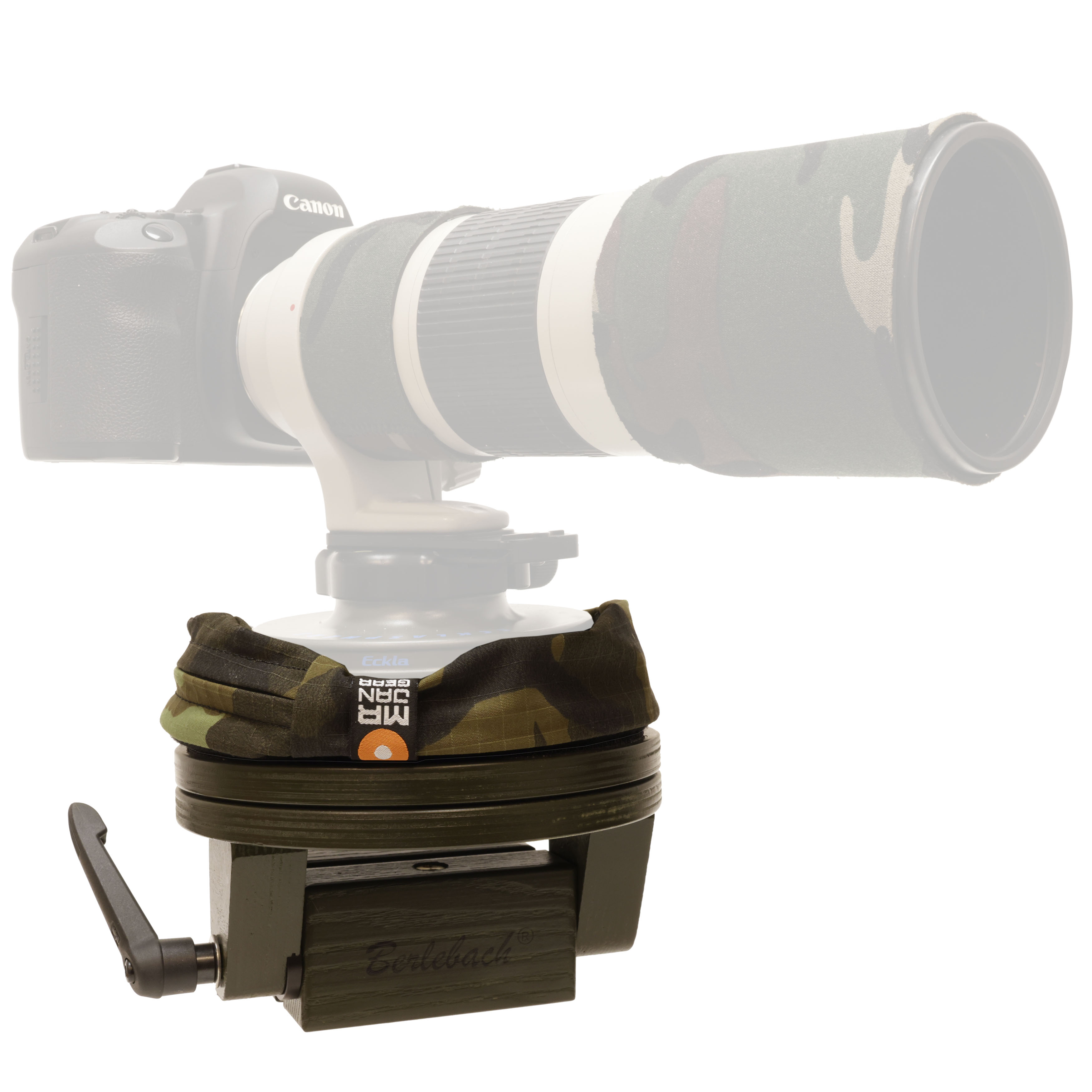 Berlebach Autoscheibenstativ (rund) mit Bohnensack - Berlebach Autoscheibenstativ Auswahl: mit Bohnensack