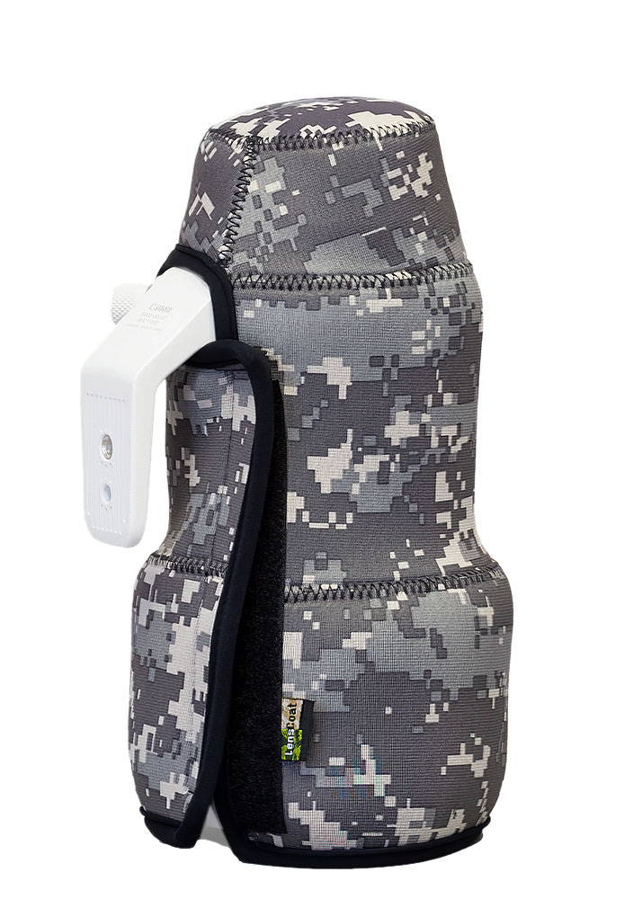 LensCoat TravelCoat für Canon 100-500mm f/4.5-7.1 L IS USM RF mit Sonnenblende - Digital Camo - Farbe:  Digital Camo LensCoat