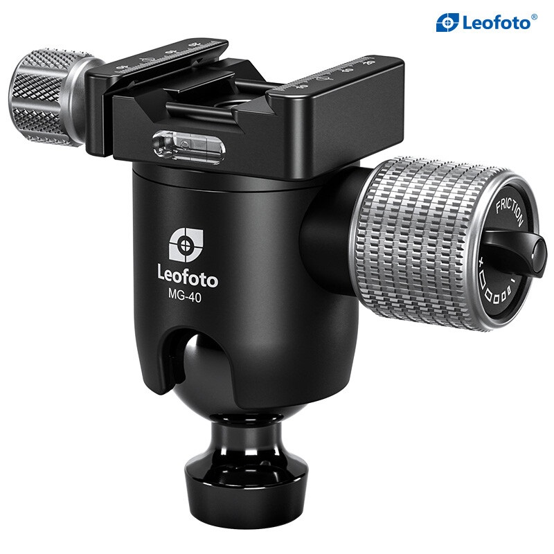 Leofoto MG-40 Kugelkopf MG-40 mit Aufnahme für Arca-Style -& Picatinny-Profil