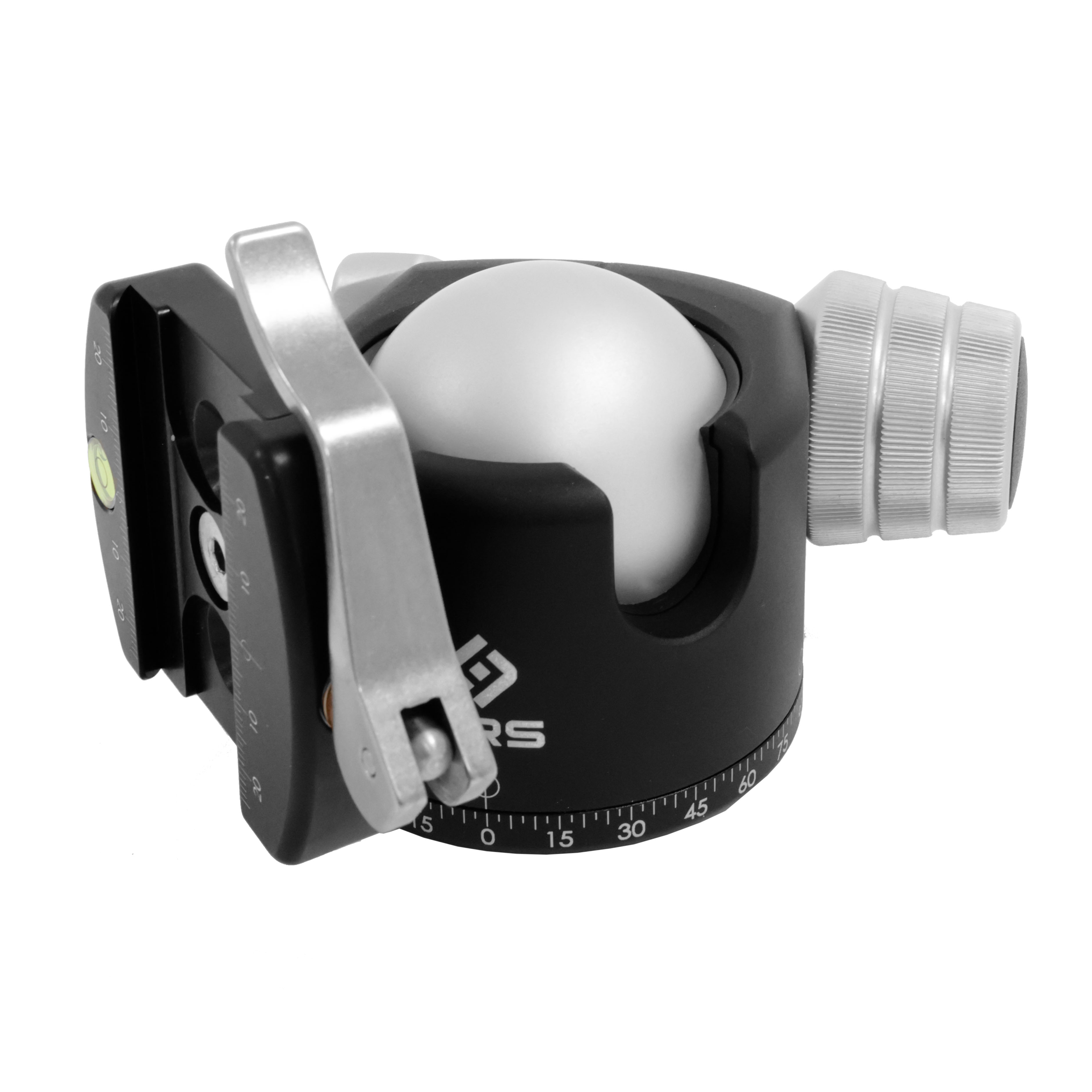 Really Right Stuff BH-55-LR - Kugelkopf mit B2 LR II Schnellwechselklemme mit Klemmhebel mit B2-LR II Hebelklemme - RRS Klemmung/Teller: mit B2-LR II Hebelklemme