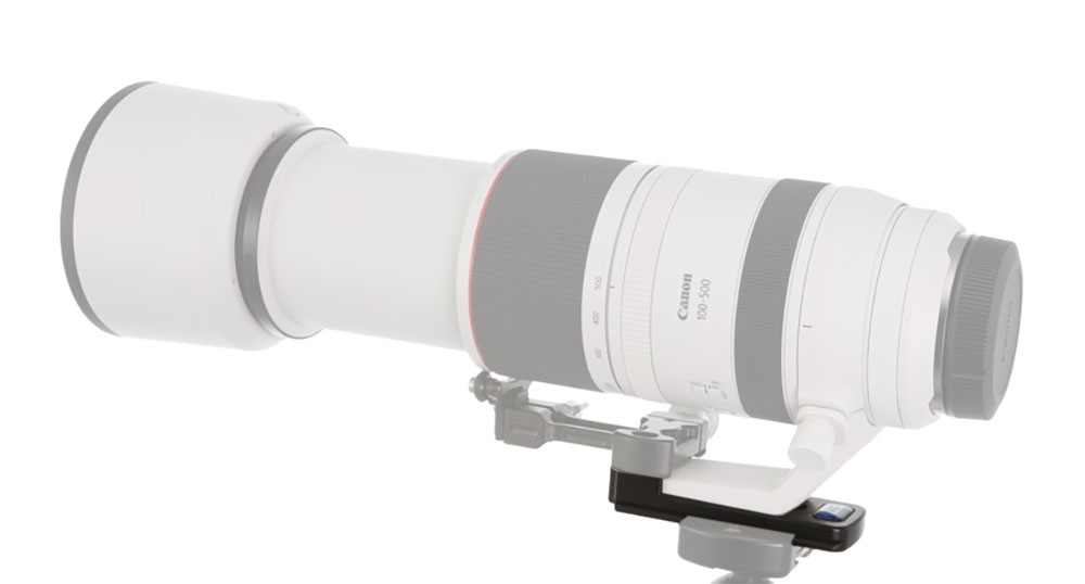 Kirk LP-71 Objektivplatte mit QD-Aufnahme für Canon RF 100-500mm f/4.5-7.1