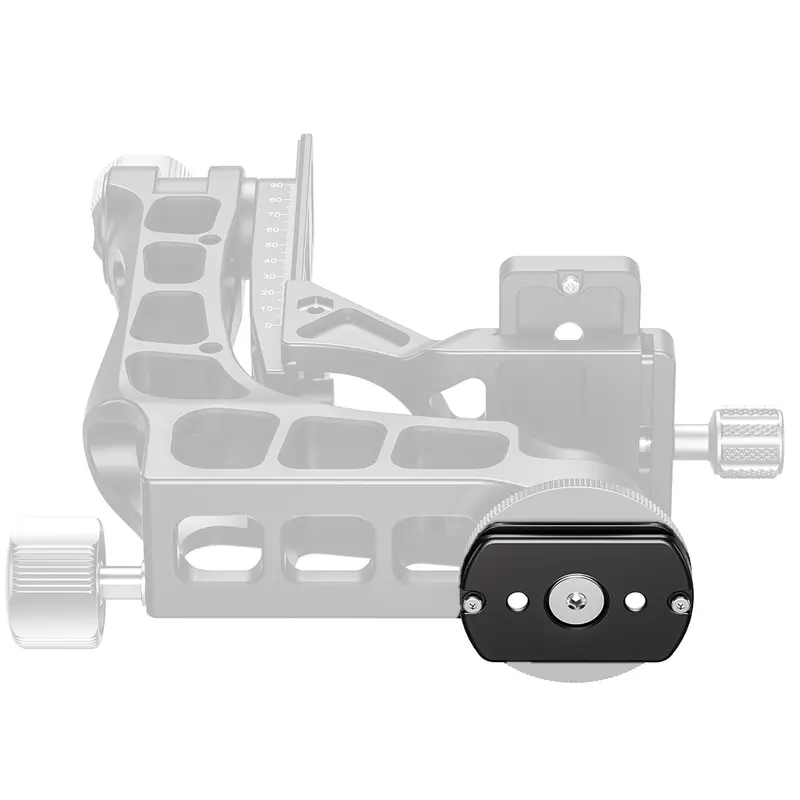 Piastra a sgancio rapido Leofoto P-BV10 piastra di base per teste di treppiede