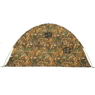 WWS tienda de camuflaje tumbado (C31.1-E) para fotógrafos y cineastas de fauna Realtree Edge