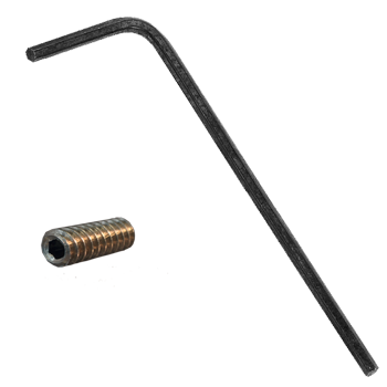 Kirk Verdrehschutz-Maden-Schraube für Kirk-Schnellwechselkupplungen QRC-2,5; QRC-3; QRC-4