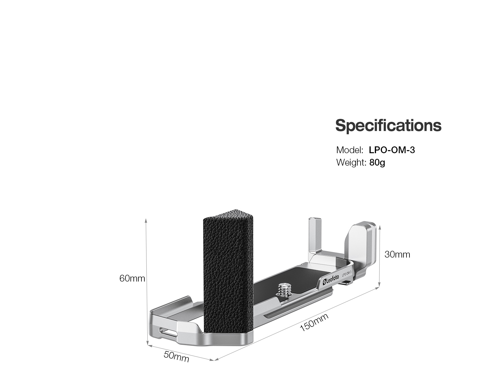 Leofoto LPO-OM-3 L-Winkel für OM System OM-3