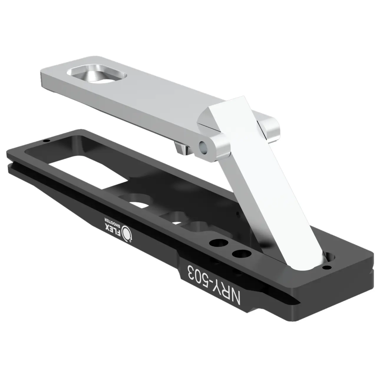 FLEXSHOOTER FlexFoot NRY-503 Objektiv-Ersatzfuß für Nikon 200-400mm f/4 VR/VRII &amp; 300mm f/2.8 VR/ VR