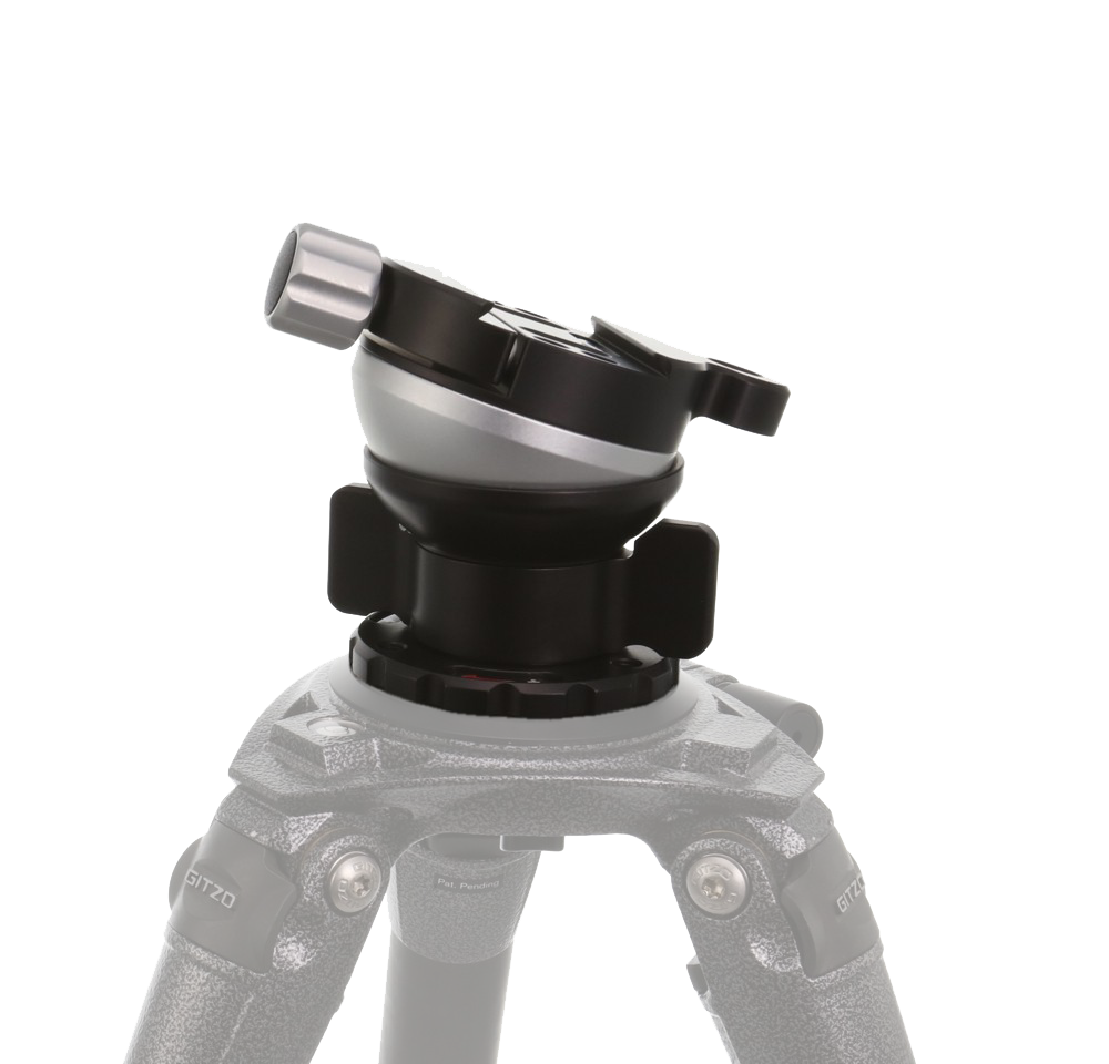 Unidad de nivelación Kirk TLB-1 QRS con abrazadera de liberación rápida y placa de liberación rápida (pequeña)