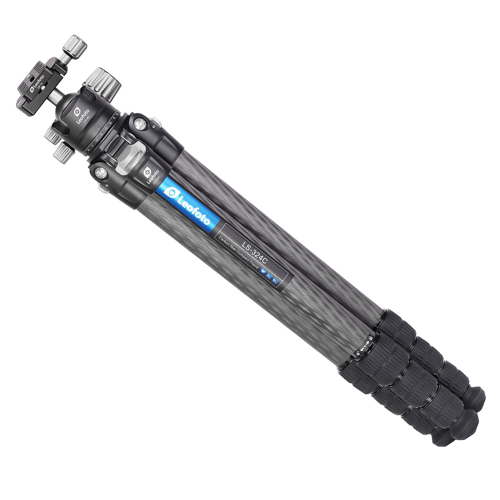 Leofoto Ranger LS-324C Carbon-Stativ mit Kugelkopf LH-40