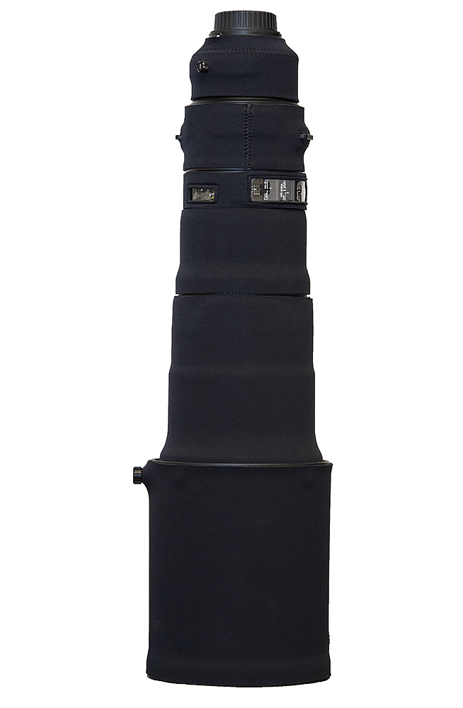 LensCoat Objektivschutz für Nikon 500mm f/4E FL ED VR - Farbe:  Schwarz LensCoat