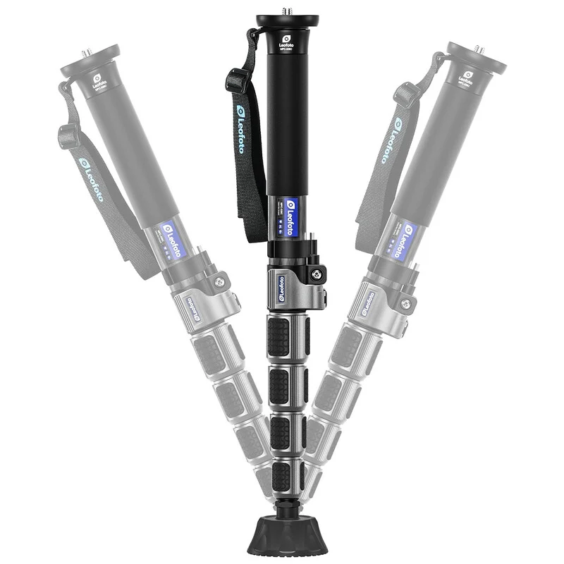 Leofoto MPC-326C monopode en carbone avec réglage rapide de la hauteur