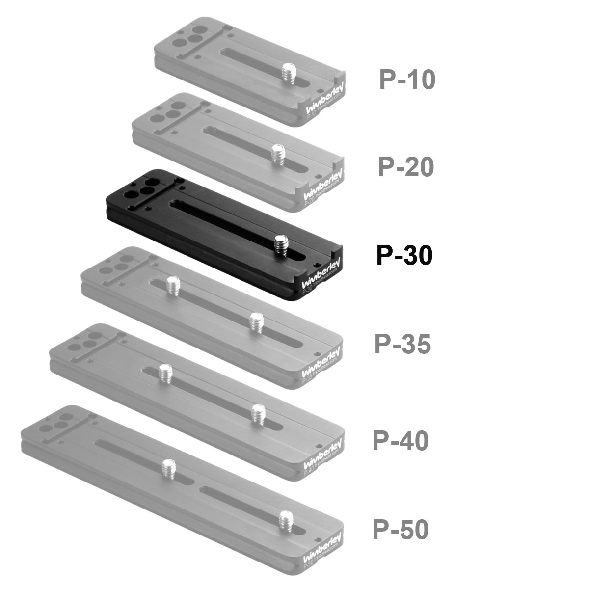 Wimberley P-30 Universal-Objektivplatte (112 mm)