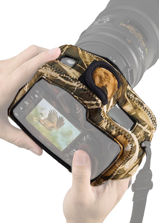 LensCoat Kameraschutz BodyGuard CB (Clear Back) - Farbe:  Realtree Max4 LensCoat