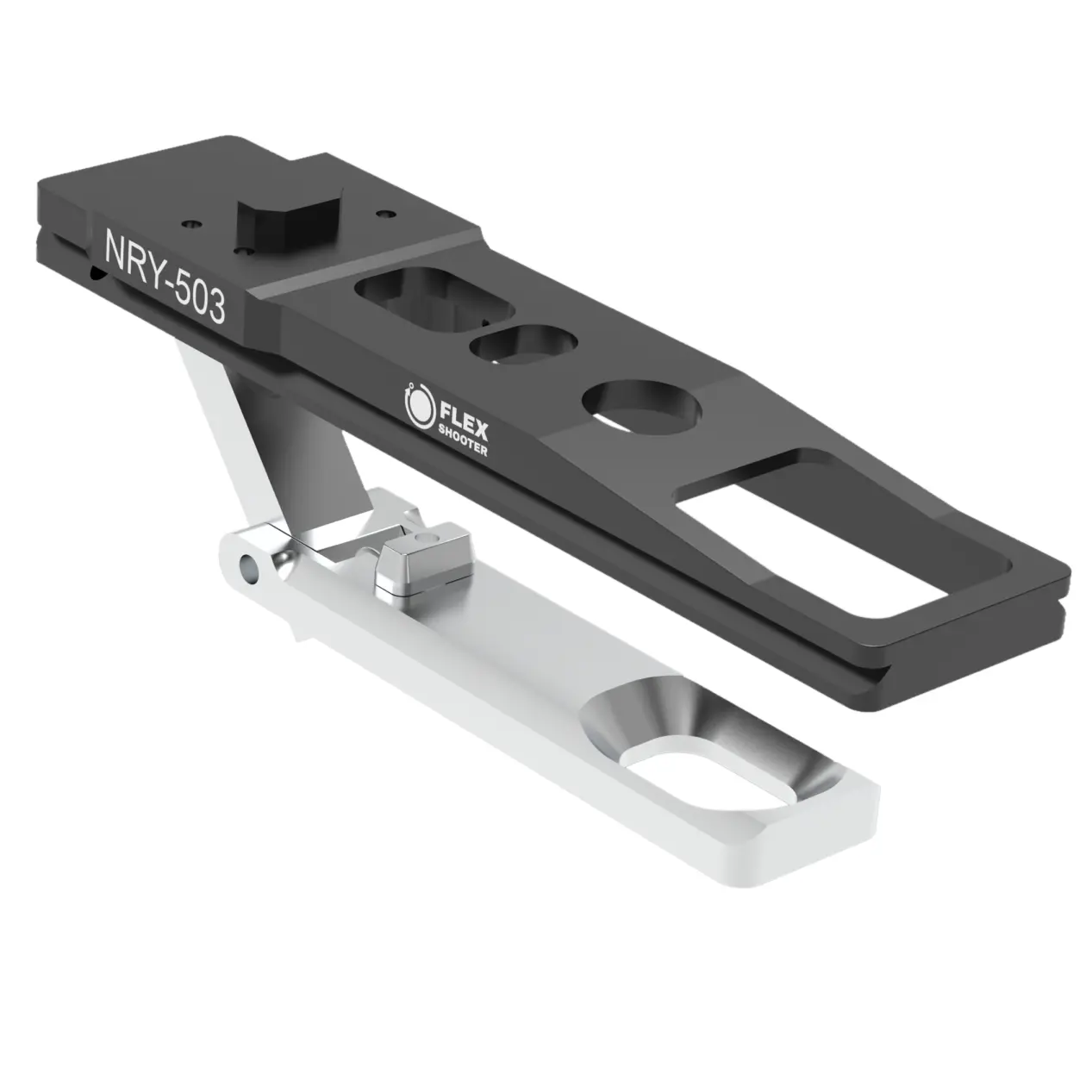 FLEXSHOOTER FlexFoot NRY-503 Objektiv-Ersatzfuß für Nikon 200-400mm f/4 VR/VRII &amp; 300mm f/2.8 VR/ VR