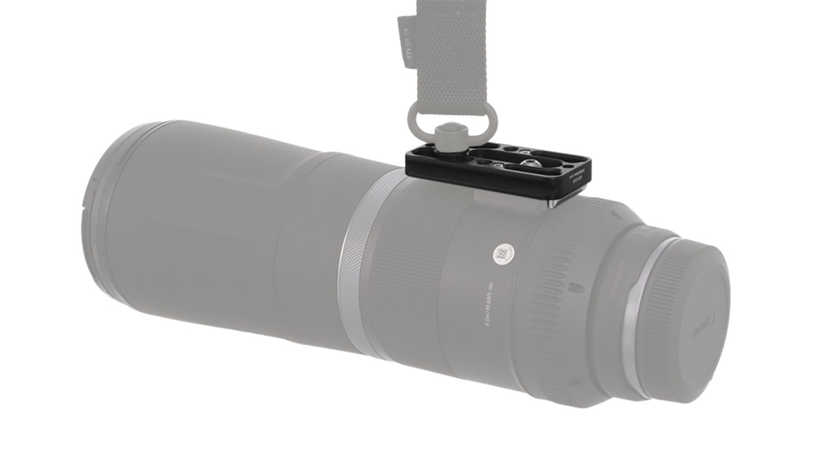 Kirk KLP-310 universal lens plate (79 mm) with QD mount